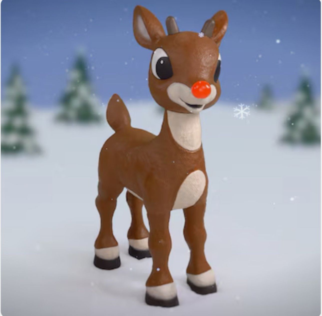 RUDOLPH EL RENOS NARIZ ROJA!! ¡¡Nuevo!! 🦌