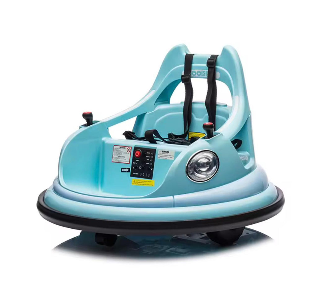 Coche de parachoques eléctrico para niñ@s pequeños juguete eléctrico 360 zona de giro