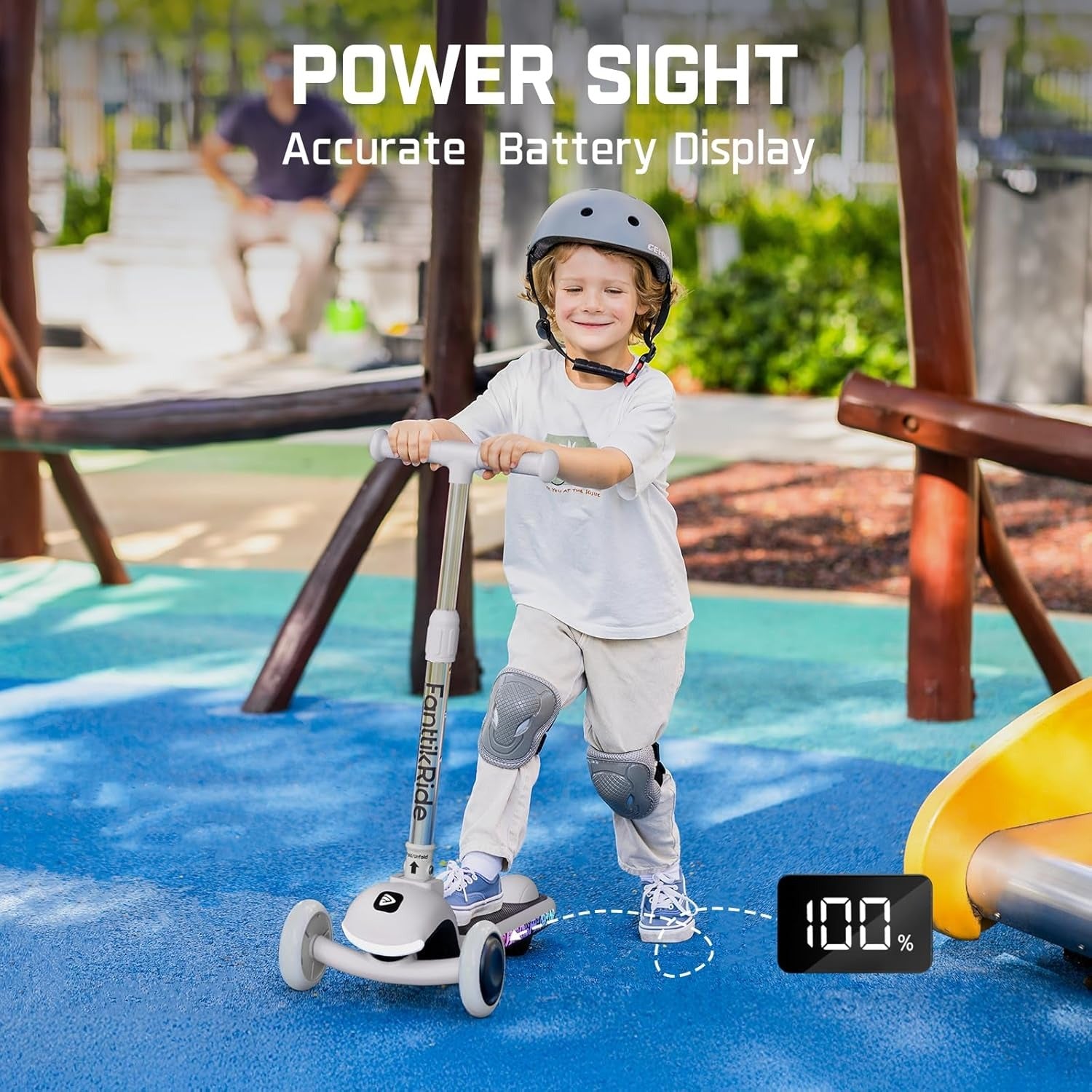 Scooter con Inteligencia Artificial para niño 2 a 7 años