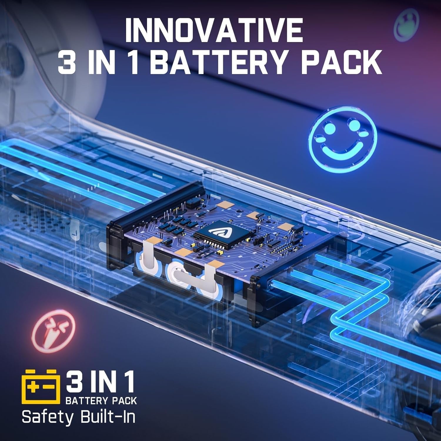 Scooter con Inteligencia Artificial para niño 2 a 7 años